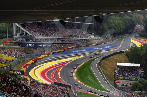 Motorsport: FIA Formula One World Championship,  Grand Prix of Belgium, Belgien, Spa Francorchamps, GP, 