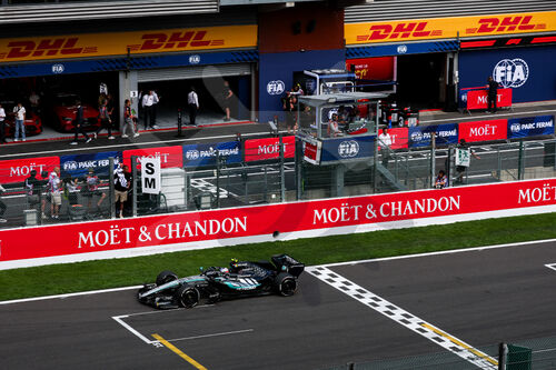 Motorsport: FIA Formula One World Championship,  Grand Prix of Belgium, Belgien, Spa Francorchamps, GP, 