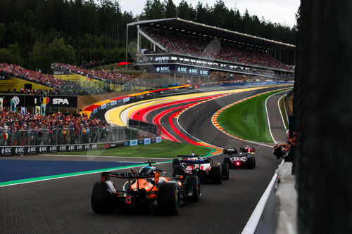 Motorsport: FIA Formula One World Championship,  Grand Prix of Belgium, Belgien, Spa Francorchamps, GP, 