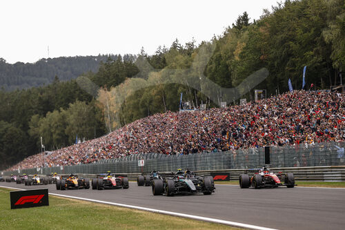 Motorsport: FIA Formula One World Championship,  Grand Prix of Belgium, Belgien, Spa Francorchamps, GP, 