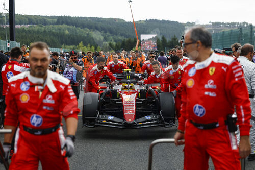 Motorsport: FIA Formula One World Championship,  Grand Prix of Belgium, Belgien, Spa Francorchamps, GP, 