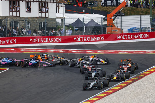 Motorsport: FIA Formula One World Championship,  Grand Prix of Belgium, Belgien, Spa Francorchamps, GP, 