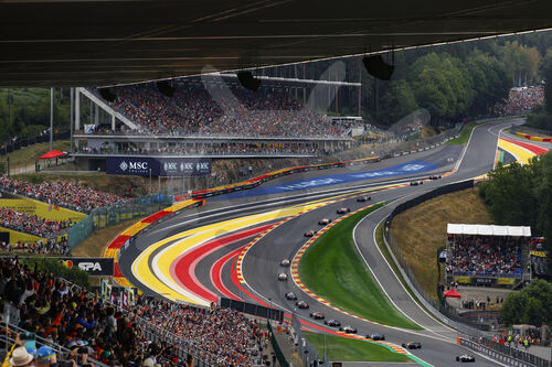 Motorsport: FIA Formula One World Championship,  Grand Prix of Belgium, Belgien, Spa Francorchamps, GP, 