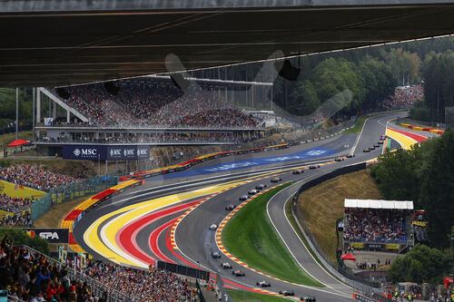 Motorsport: FIA Formula One World Championship,  Grand Prix of Belgium, Belgien, Spa Francorchamps, GP, 