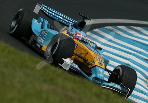 Formel 1: GP Brasil 2003, Fernando ALONSO / ESP ( Renault F1 )
