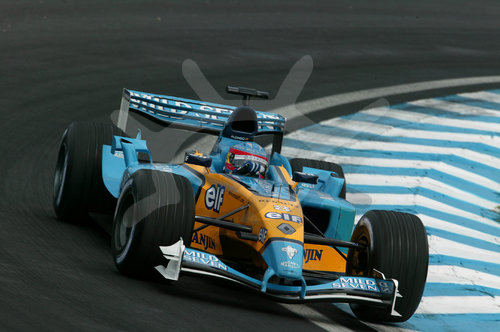 Formel 1: GP Brasil 2003, Fernando ALONSO / ESP ( Renault F1 )