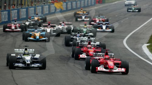 Formel 1: GP San Marino 2003, Start