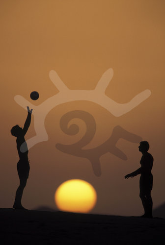 Volleyball / Beachvolleyball: Symbolfoto, Joerg Ahmann und Axel Hager