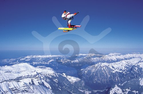 Extremsport / Luftsport: Skysurfen