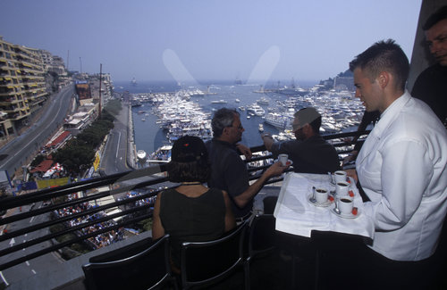 Motorsport / Formel 1: GP von Monaco 2000, Zuschauer und catering service