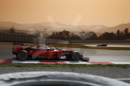 Motorsports: FIA Formula One World Championship 2016, Test in Barcelona