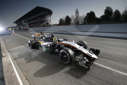 Motorsports: FIA Formula One World Championship 2016, Test in Barcelona
