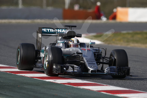 Motorsports: FIA Formula One World Championship 2016, Test in Barcelona