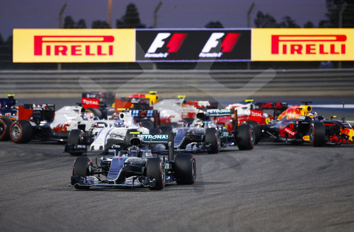 Motorsports: FIA Formula One World Championship 2016, Grand Prix of Bahrain