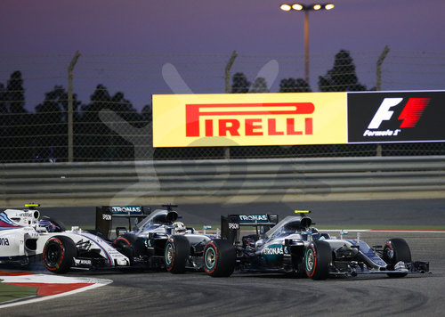 Motorsports: FIA Formula One World Championship 2016, Grand Prix of Bahrain