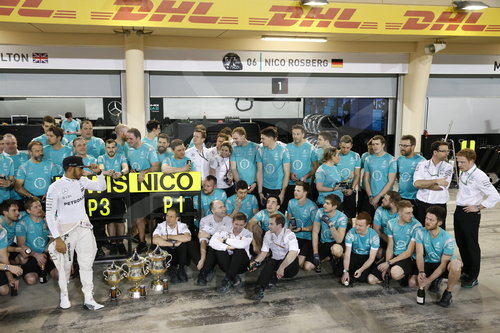 Motorsports: FIA Formula One World Championship 2016, Grand Prix of Bahrain