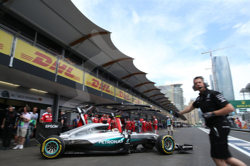 Motorsports: FIA Formula One World Championship 2016, European Grand Prix Baku