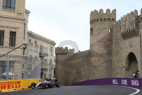 Motorsports: FIA Formula One World Championship 2016, European Grand Prix Baku