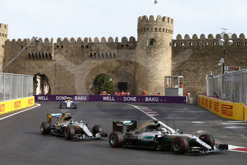 Motorsports: FIA Formula One World Championship 2016, European Grand Prix Baku