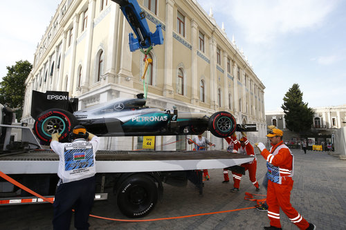 Motorsports: FIA Formula One World Championship 2016, European Grand Prix Baku