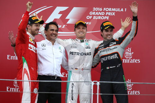 Motorsports: FIA Formula One World Championship 2016, European Grand Prix Baku