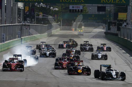 Motorsports: FIA Formula One World Championship 2016, European Grand Prix Baku