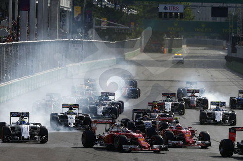 Motorsports: FIA Formula One World Championship 2016, European Grand Prix Baku