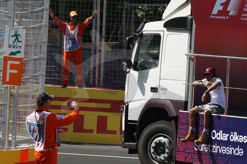 Motorsports: FIA Formula One World Championship 2016, European Grand Prix Baku