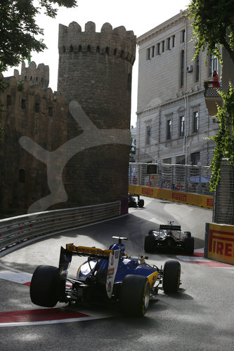 Motorsports: FIA Formula One World Championship 2016, European Grand Prix Baku