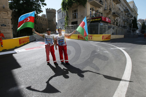 Motorsports: FIA Formula One World Championship 2016, European Grand Prix Baku