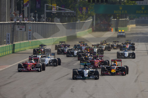 Motorsports: FIA Formula One World Championship 2016, European Grand Prix Baku