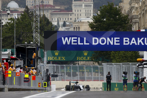 Motorsports: FIA Formula One World Championship 2016, European Grand Prix Baku