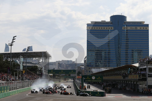 Motorsports: FIA Formula One World Championship 2016, European Grand Prix Baku