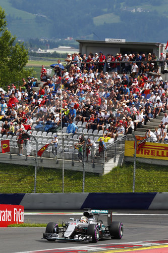 Motorsports: FIA Formula One World Championship 2016, Grand Prix of Austria
