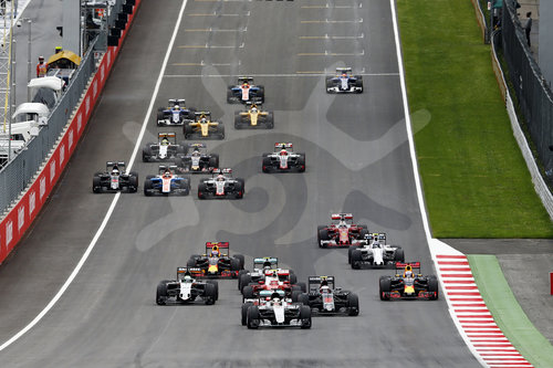 Motorsports: FIA Formula One World Championship 2016, Grand Prix of Austria