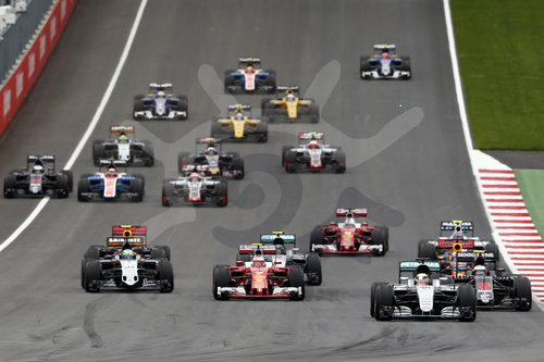 Motorsports: FIA Formula One World Championship 2016, Grand Prix of Austria