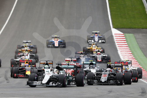 Motorsports: FIA Formula One World Championship 2016, Grand Prix of Austria