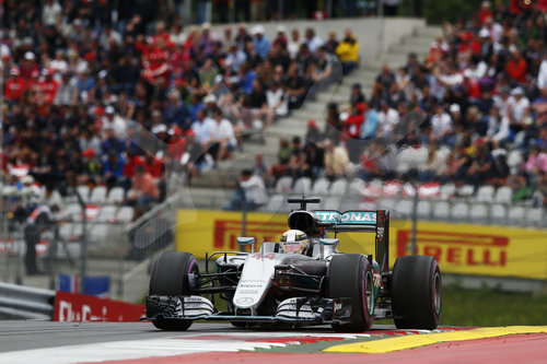 Motorsports: FIA Formula One World Championship 2016, Grand Prix of Austria