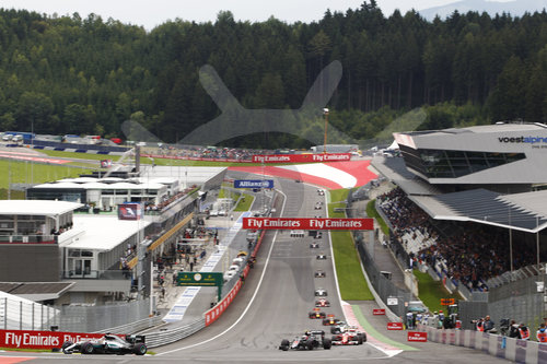 Motorsports: FIA Formula One World Championship 2016, Grand Prix of Austria