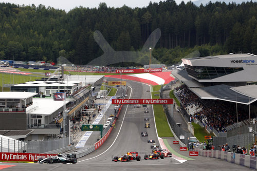 Motorsports: FIA Formula One World Championship 2016, Grand Prix of Austria