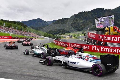 Motorsports: FIA Formula One World Championship 2016, Grand Prix of Austria