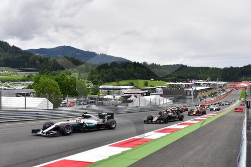 Motorsports: FIA Formula One World Championship 2016, Grand Prix of Austria