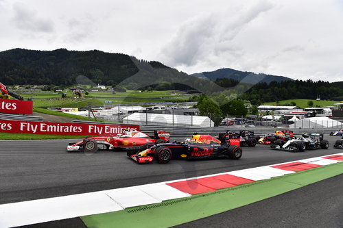 Motorsports: FIA Formula One World Championship 2016, Grand Prix of Austria