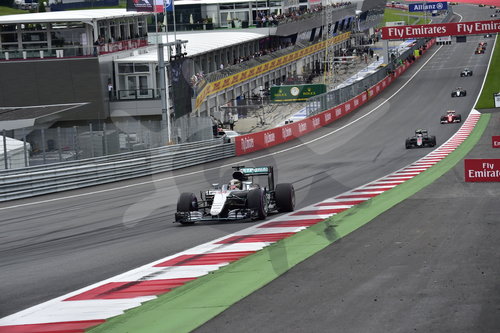 Motorsports: FIA Formula One World Championship 2016, Grand Prix of Austria