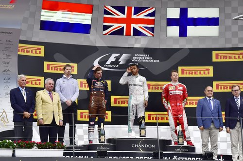 Motorsports: FIA Formula One World Championship 2016, Grand Prix of Austria