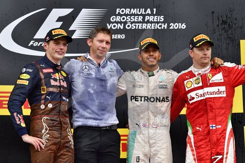 Motorsports: FIA Formula One World Championship 2016, Grand Prix of Austria