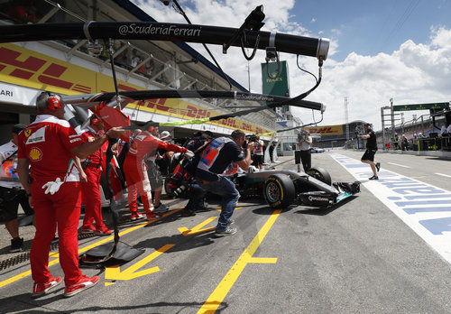 Motorsports: FIA Formula One World Championship 2016, Grand Prix of Germany
