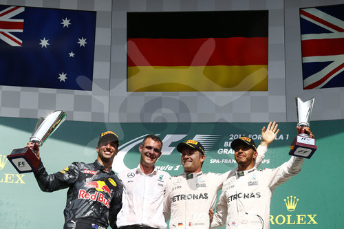 Motorsports: FIA Formula One World Championship 2016, Grand Prix of Belgium