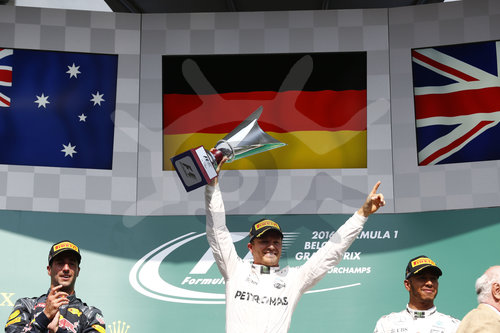 Motorsports: FIA Formula One World Championship 2016, Grand Prix of Belgium