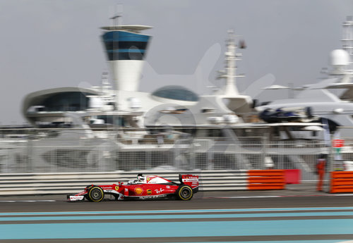 F1 race in Abu Dhabi,